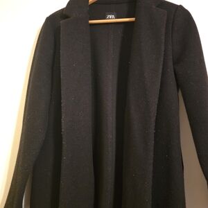 Zara Black Long Coat